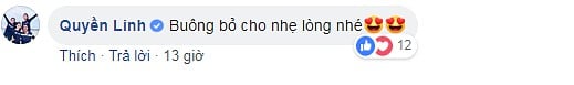 Mc Quyền Linh khuyên nhủ Trương Quỳnh Anh.