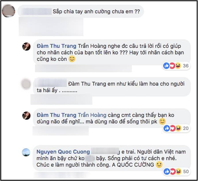 Cường Đô La lên tiếng đáp trả lời công kích của antifan để bảo vệ bạn gái.
