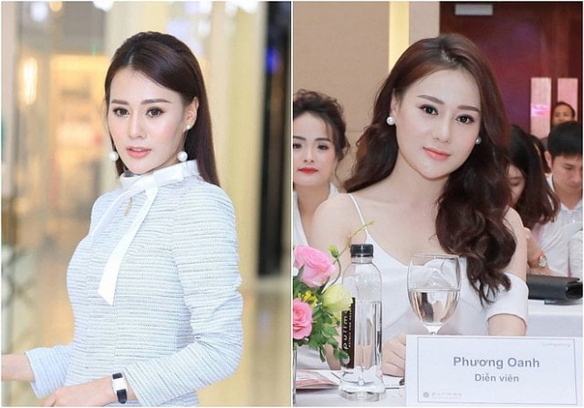 Phương Oanh trước và sau khi Shbet888 tiền thưởng cực khủng thẩm mỹ.