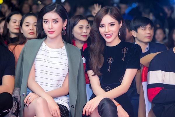 Kỳ Duyên và Huyền My từng bị nghi ngờ rằng có xích mích với nhau.