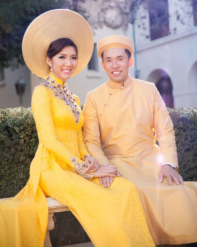 Ngọc Quyên và chồng cũ - ông Richard David Le.