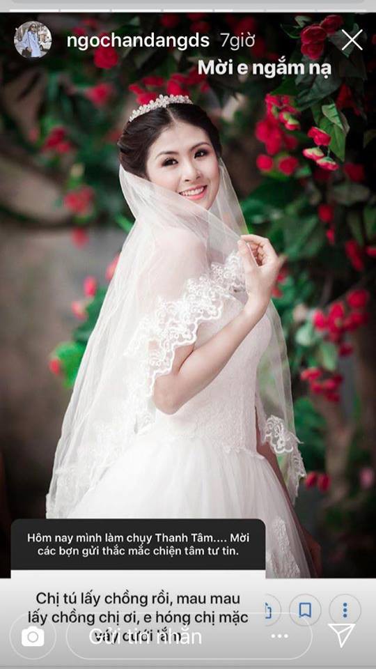 Ngọc Hân vô cùng khéo léo khi trả lời câu hỏi về chuyện Quatrian shbet hiện đang mở trong tương lai.