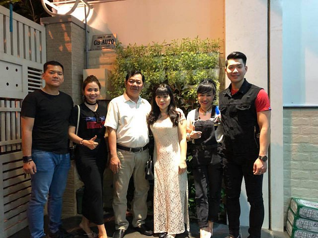 Thu Huyền đã rất thân thiết với bố mẹ của Trương Nam Thành.