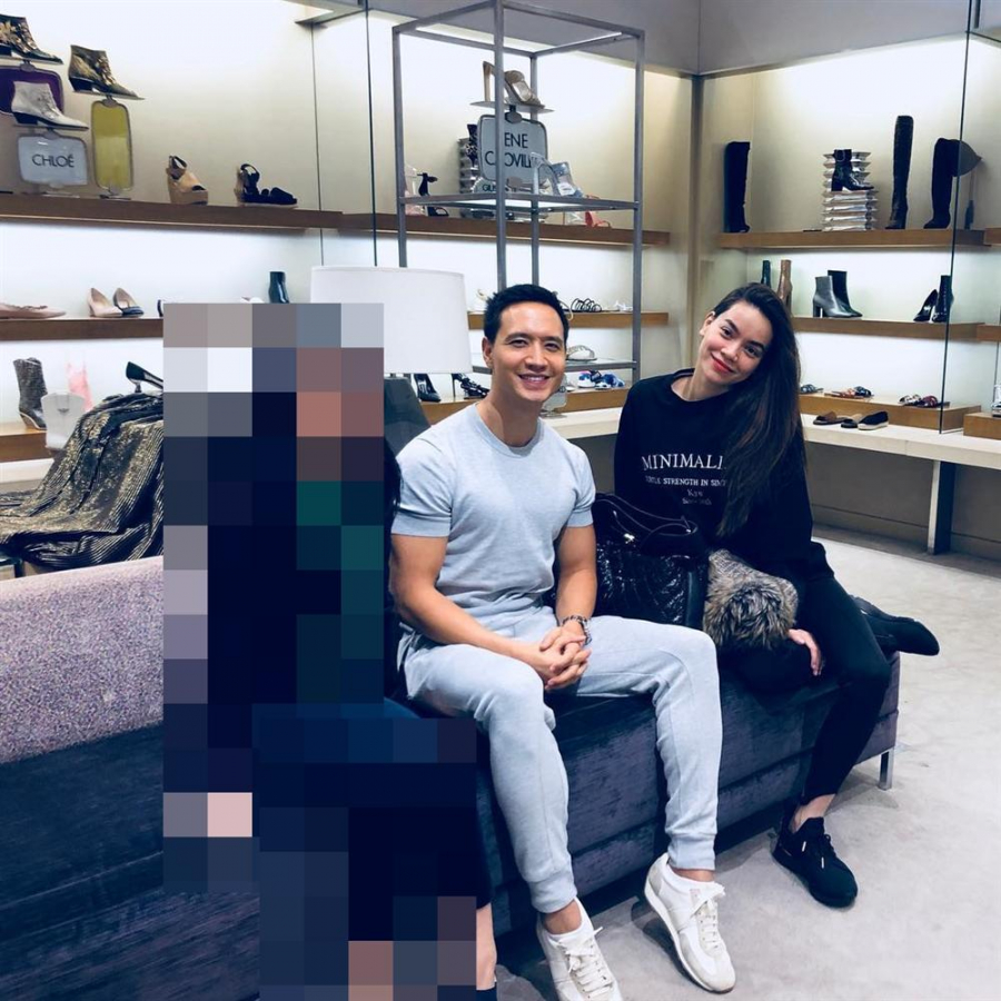Hồ Ngọc Hà - Kim Lý đi shopping cùng nhau ở Mỹ trong đúng ngày sinh nhật của cô.
