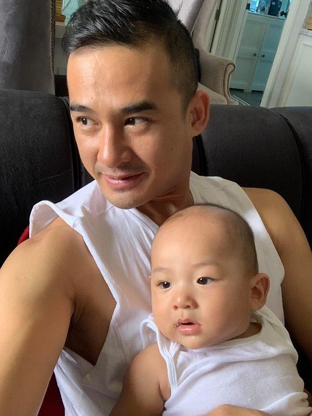 Con trai Lương Thế Thành - Thúy Diễm được khen giống bố.