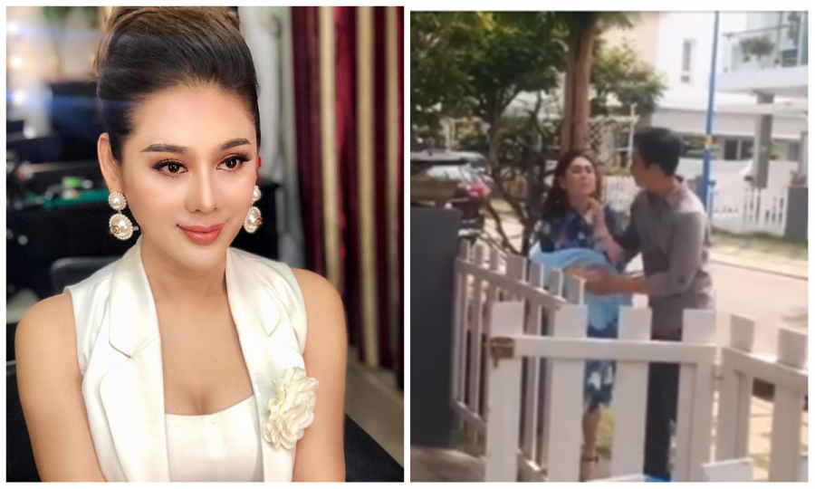 Lâm Khánh Chi bất ngờ chia sẻ đoạn video ghi lại cảnh người đẹp đón con trai trở về nhà nhưng không được chồng trẻ chào đón. Ông xã 