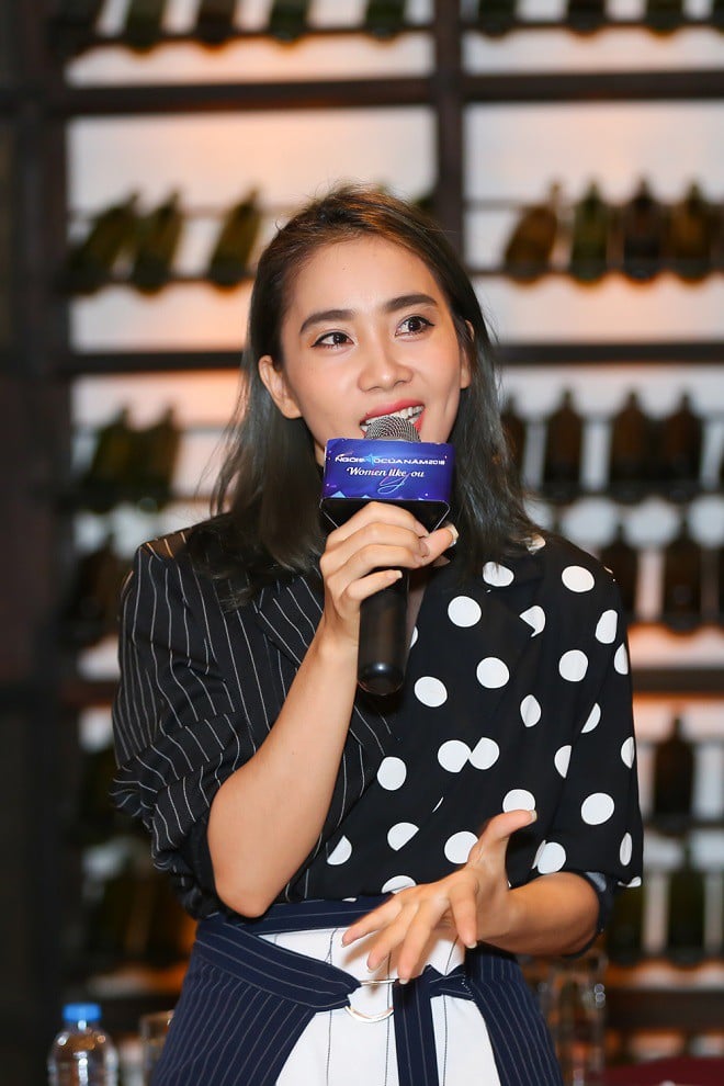 Phạm Lịch trong một buổi họp báo mới đây.