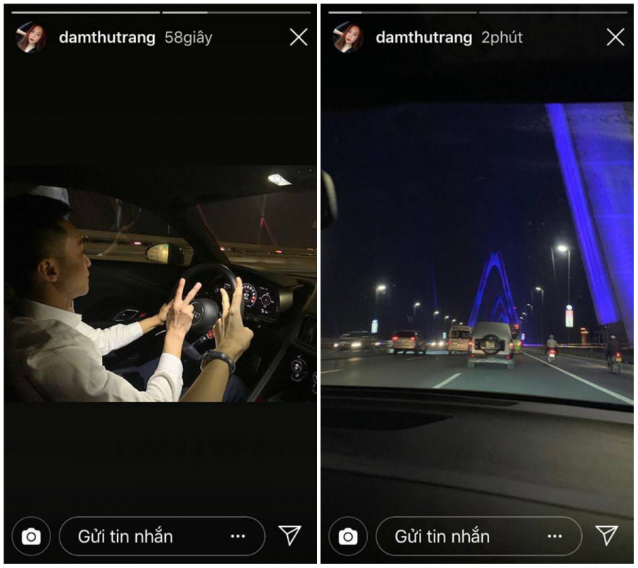 Đàm Thu Trang và Cường Đô La hiện đang có mặt ở Hà Nội.