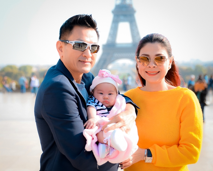 Thanh Thảo hạnh phúc bên chồng Việt kiều tại Mỹ.