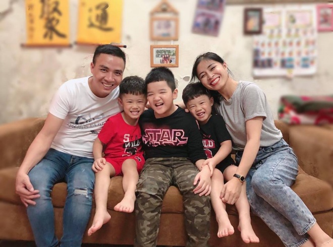 Mối quanh hệ của Mạnh Hùng - Hoàng Linh và các con riêng của nhau rất tốt đẹp.