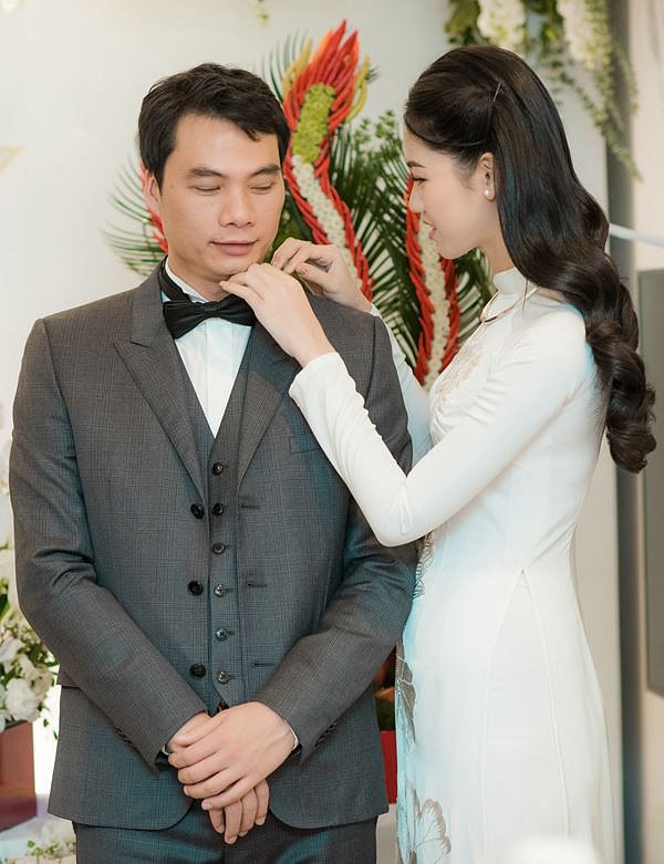 Người chồng hiện tại chính là mối tình đầu của nàng Á hậu.