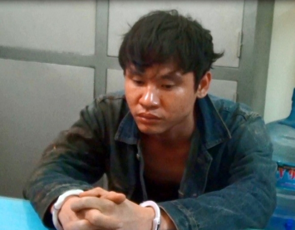 Đối tượng tại cơ quan điều tra. Ảnh: CAND.