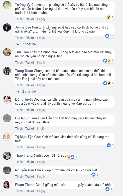 Nhiều người không khỏi tiếc nuối khi nhân tình lại là người có gương mặt xinh đẹp
