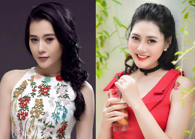Diễn viên Phương Oanh (trái) và Thư Thanh (phải).