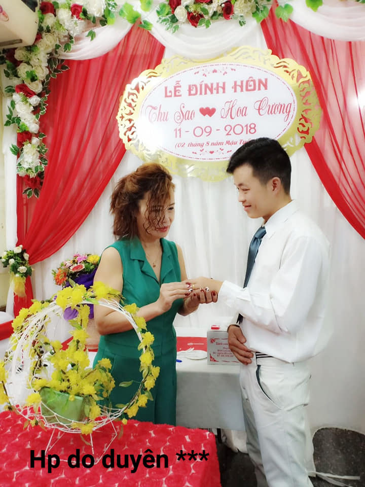 Lễ đính hôn lãng mạn trong ngày sinh nhật cô dâu