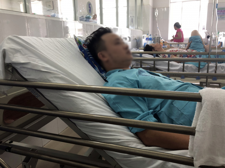 Anh V. đã hồi phục sức khoẻ và có thể xuất viện trong ngày mai.    