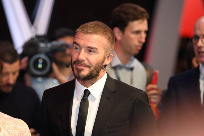 Beckham có sức hút truyền thông rất lớn. 2 từ khóa 
