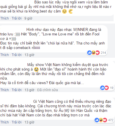Bình luận của cư dân mạng