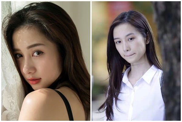 Jun Vũ cũng sở hữu mặt mộc xinh đẹp, khi trút bỏ son phấn, mặt mộc của Jun Vũ vẫn rất cuốn hút.    