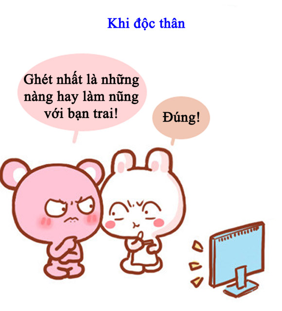 độc thân và đã có gấu