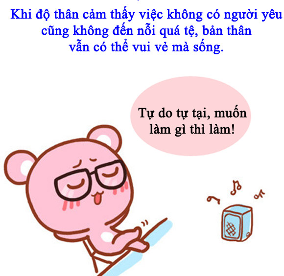 độc thân và đã có gấu