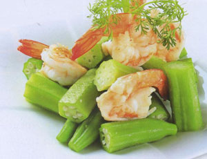 đậu bắp tốt cho bà bầu