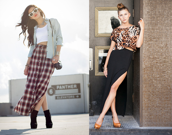 Đón hè ngọt ngào với crop top và chân váy