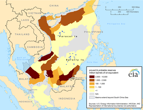 Khu vực Trung Quốc hạ đặt giàn khoan ít dầu khí - Ảnh 1