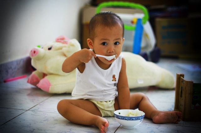 chăm con, bố đơn thân, Trình Tuấn