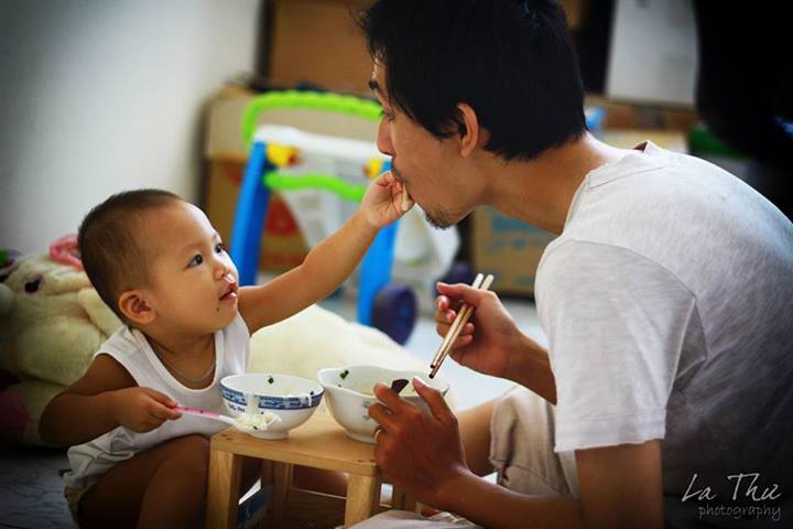 Trình Tuấn, ngân hàng sữa mẹ, bố đơn thân