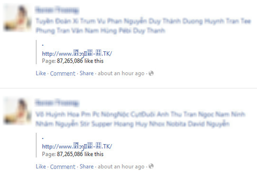 facebook trò lừa đảo