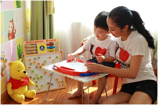 ốc thanh vân dạy con