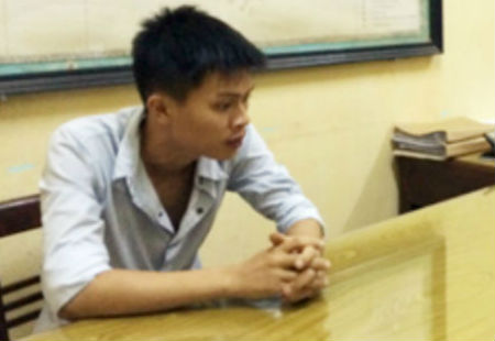 Ngô Văn Bắc tại Cơ quan Công an