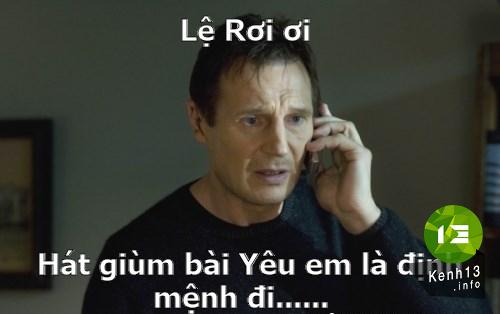 Ảnh chế Lệ Rơi