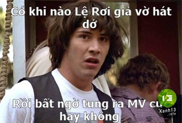 Ảnh chế Lệ Rơi