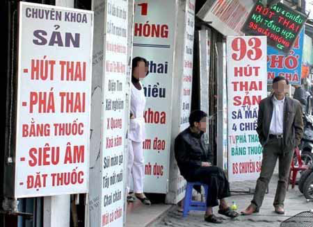 Phá thai như đi chợ