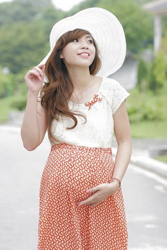 Bà bầu, váy bầu