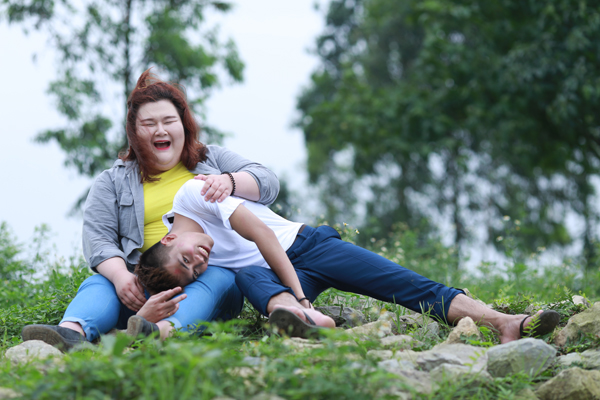 Big daddy và nữ sinh trăm ký ngô thủy tiên