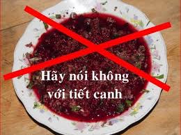 tiết canh lợn