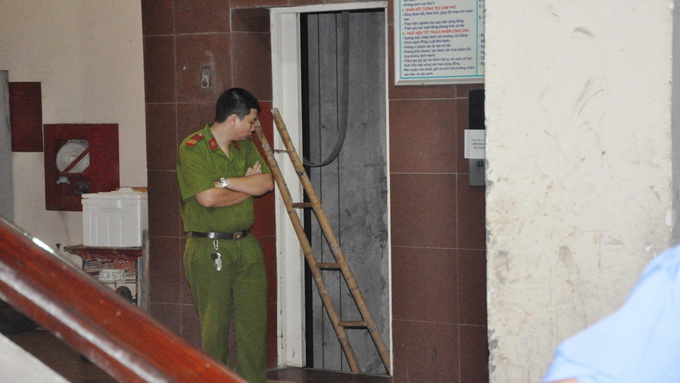 tai nạn thang máy