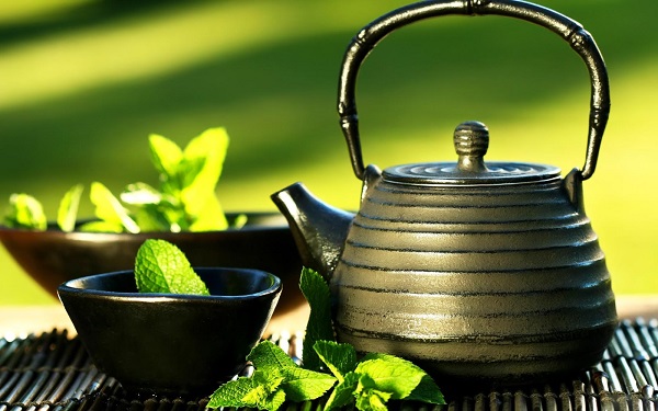 chè xanh trị mụn
