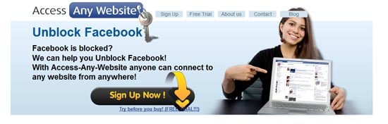 Cách vào facebook khi bị chặn.