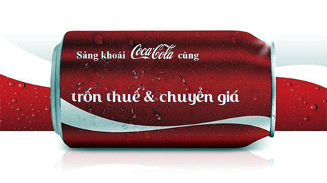 in tên lên lon côca