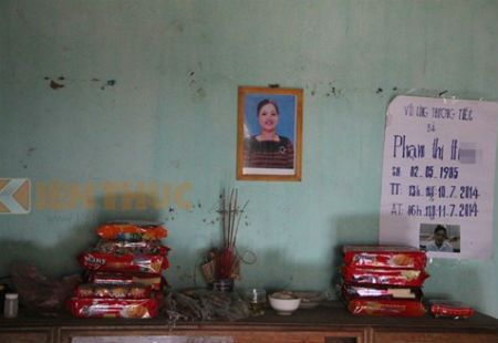 Di ảnh nạn nhân 