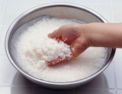 làm đẹp từ nươc vo gao