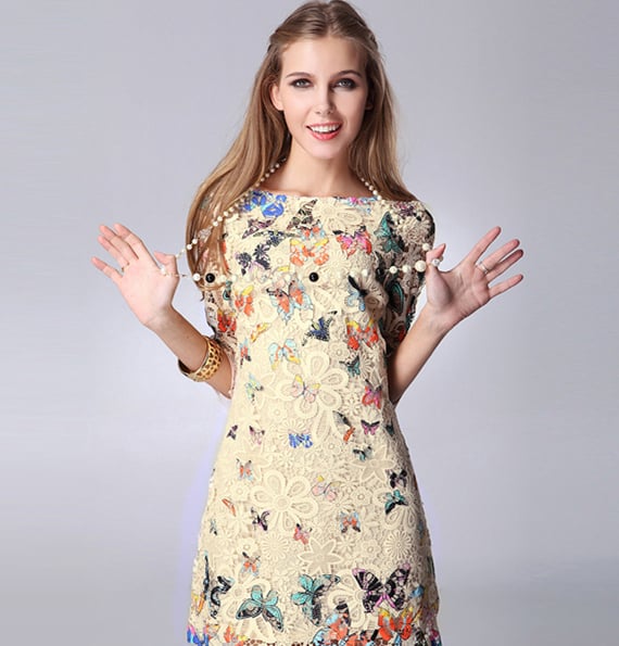 váy ren ngọt ngào lãng mạn