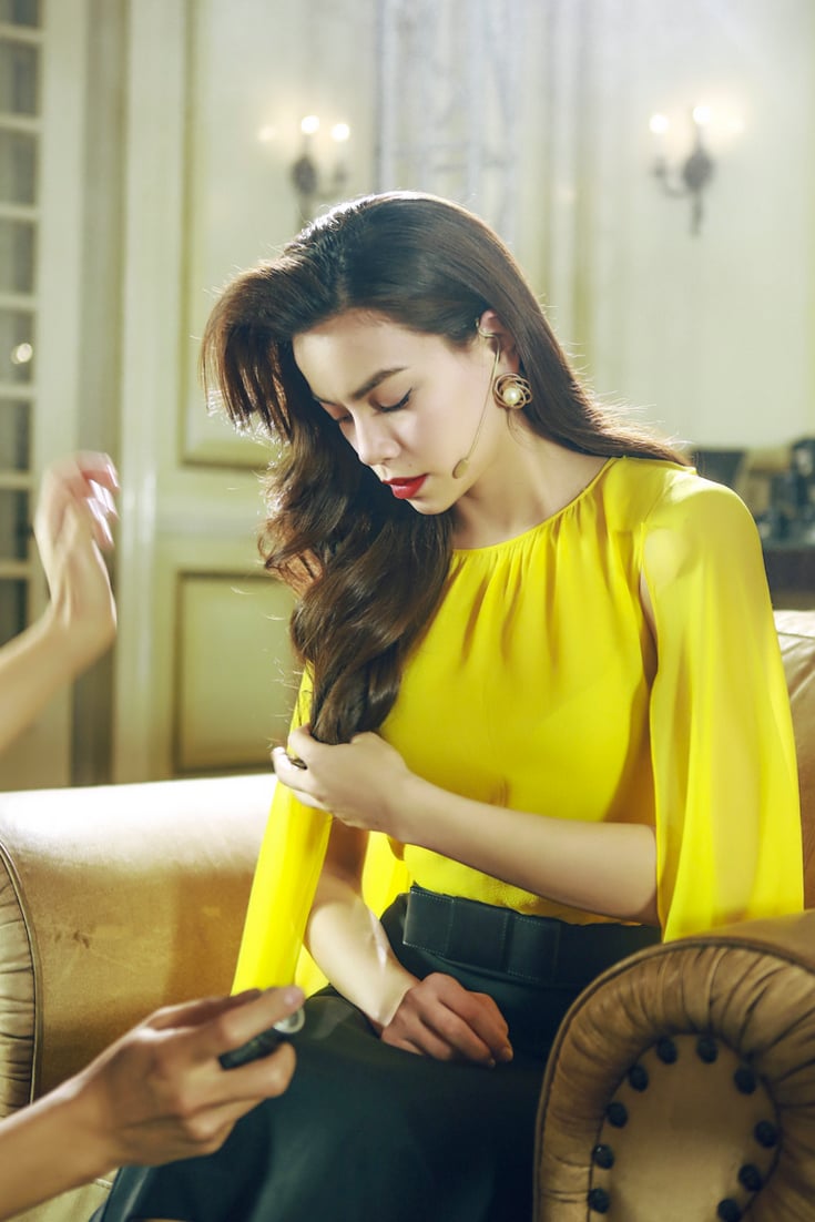 hồ ngọc hà đẹp như nữ hoàng cạnh hà anh tuấn