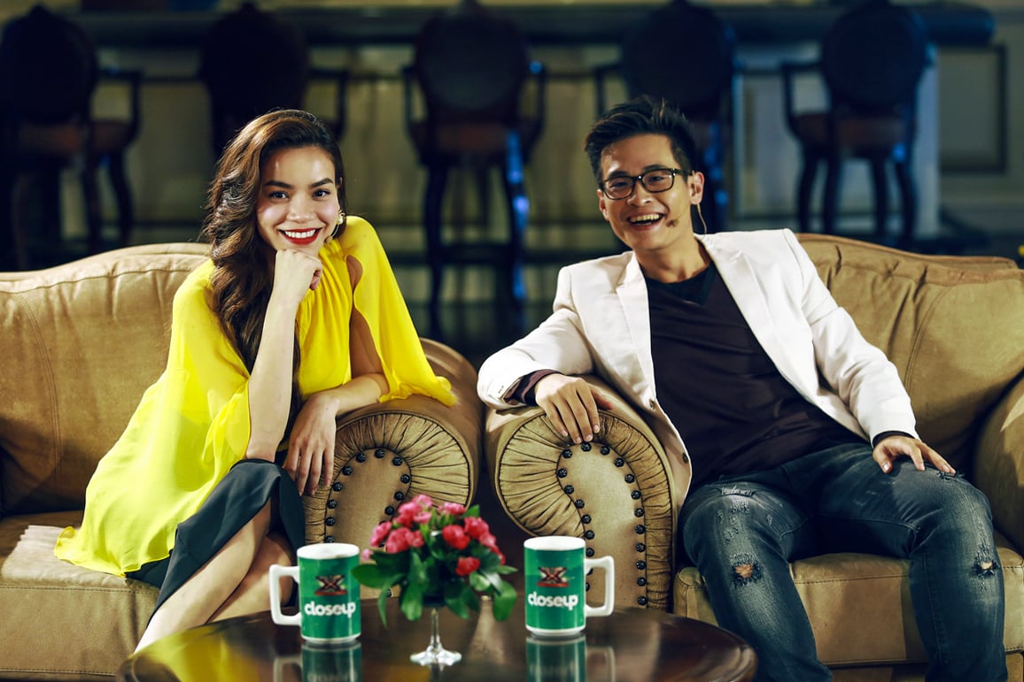 hồ ngọc hà đẹp như nữ hoàng cạnh hà anh tuấn