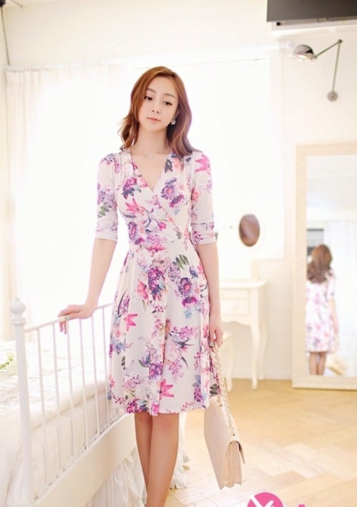 đầm chữ A và nguyên tắc của người béo
