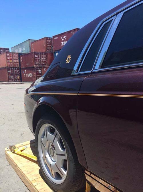 Rolls-Royce Phantom Oriental Sun là một phiên bản đặc biệt và mang nhiều tính biểu trưng.